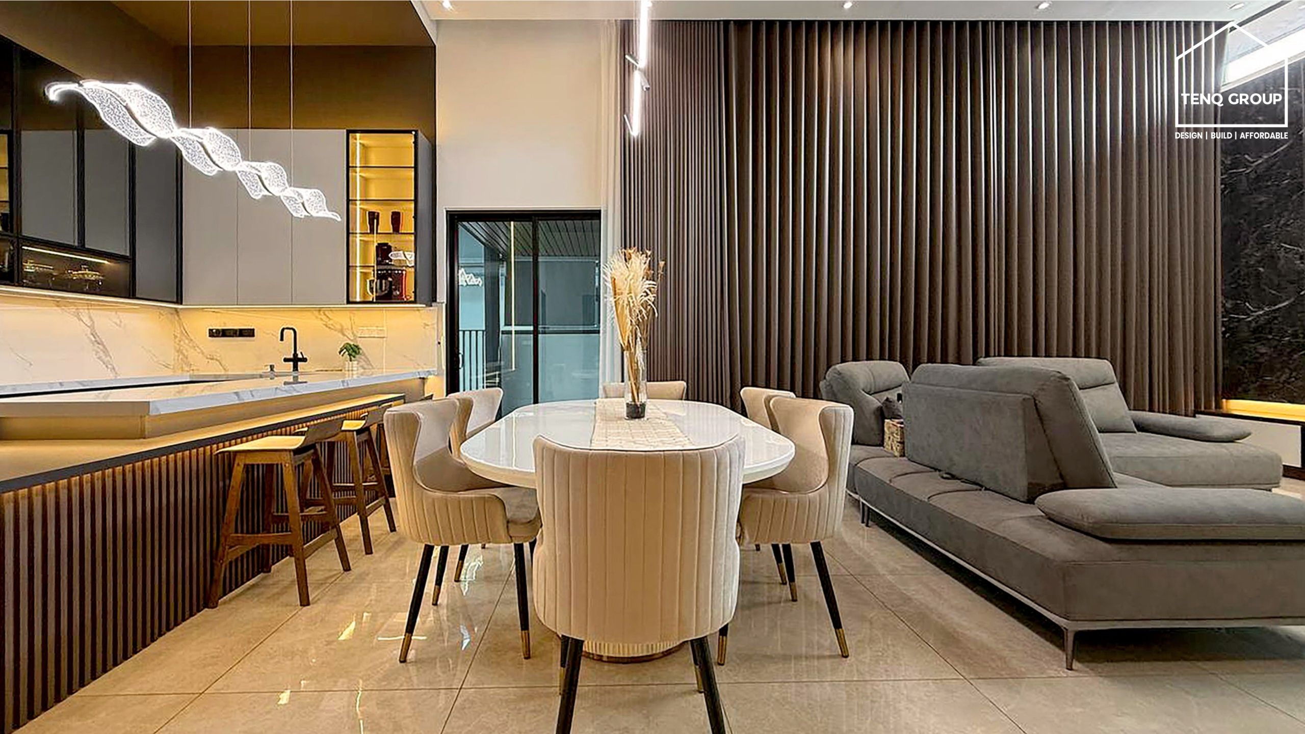TenQ Featured Project For Malaysia Bungalow Interior Design In Jalan BSC Bandar Seri Coalfields