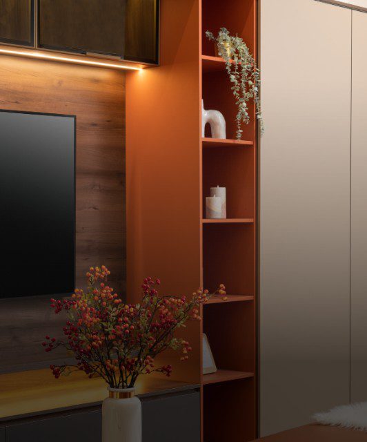 TenQ custom cabinets and wardrobe with interior design service Malaysia