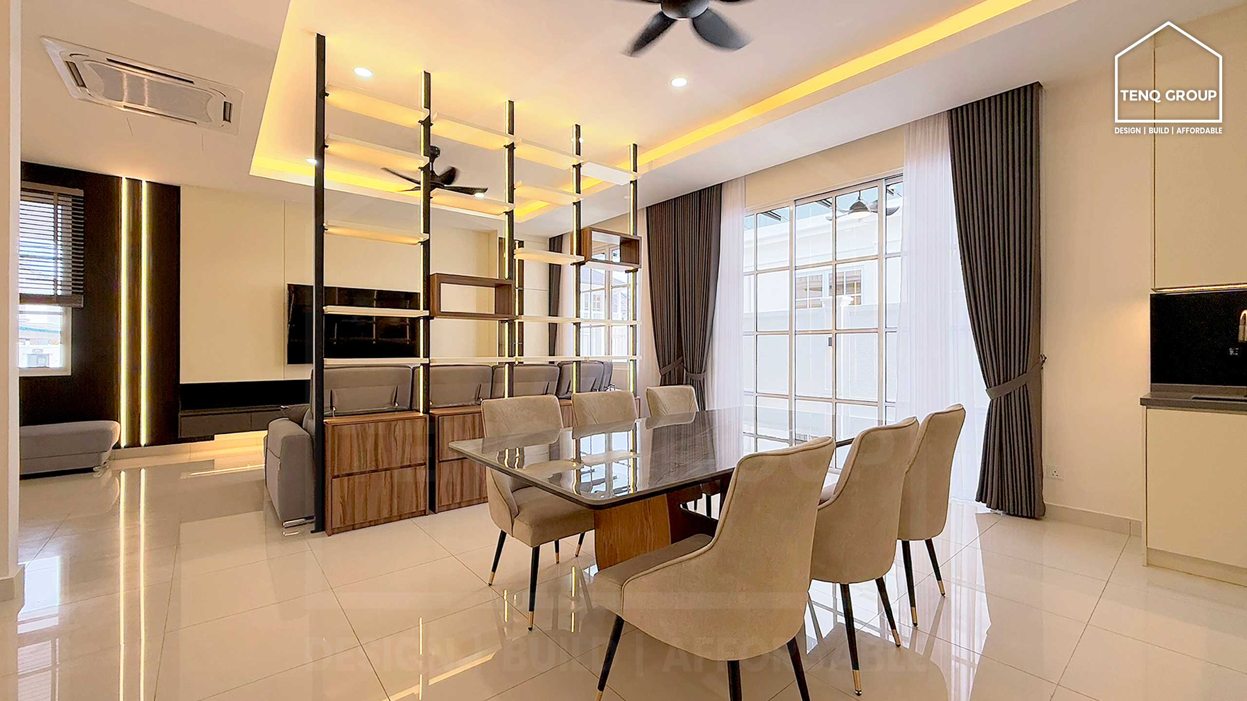 TenQ Completed Project For Semi-D Interior Design In Eco Majestic Semenyih