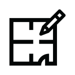 TenQ Process Flow Icon For 2D Layout Drawing And Amendments