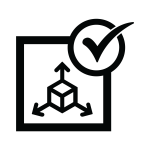 TenQ Process Flow Icon For Finalized 3D Visualisation