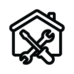 TenQ Process Flow Icon For Renovation Begins
