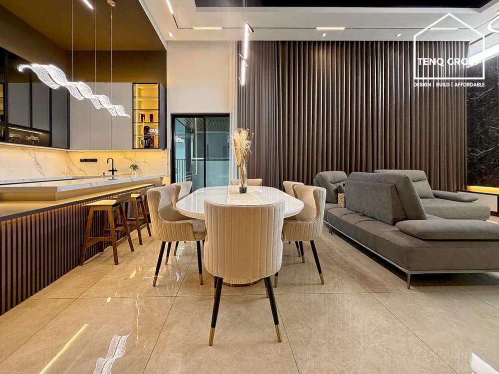 Create each zone of the bungalow with purposeful intention