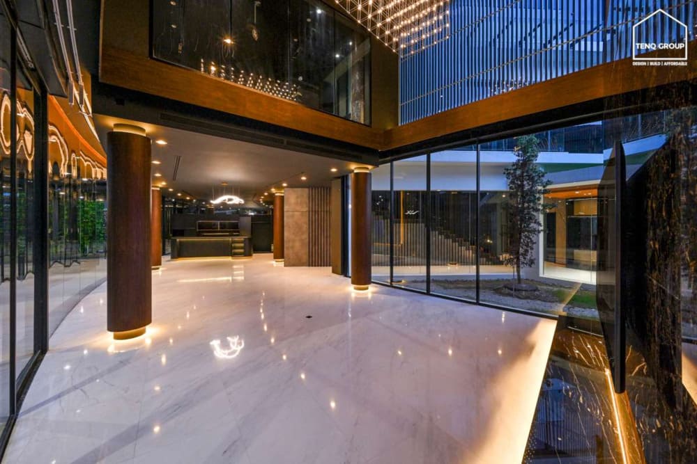 Expand space with open room concept