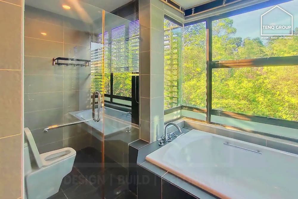 Modern bathroom design tips for making smaller spaces bigger
