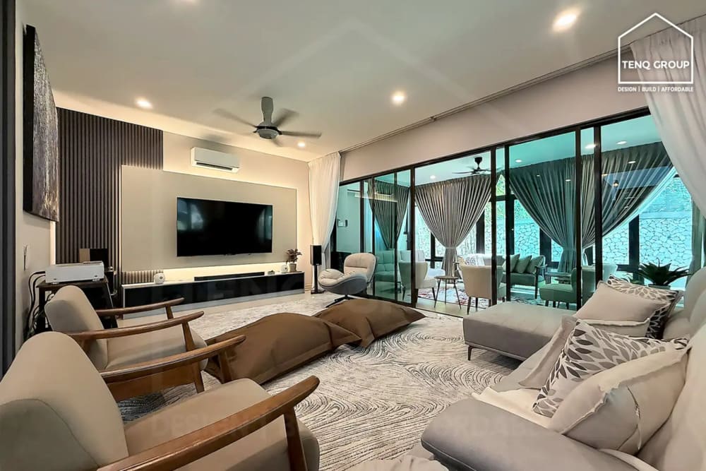 Nature-inspired design for terrace house
