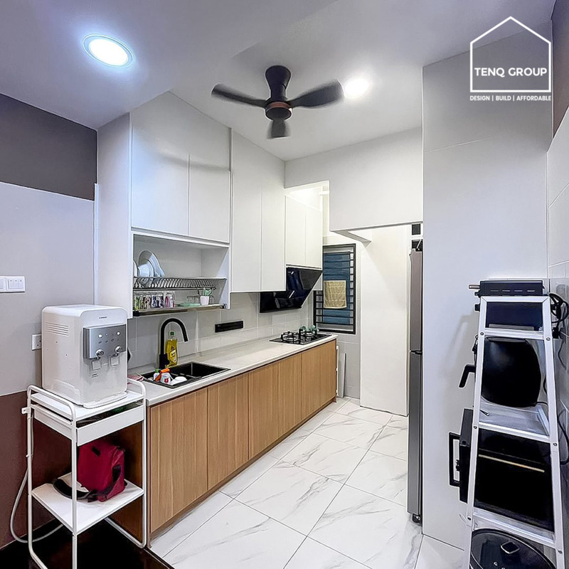 Open layout for condo small kitchens
