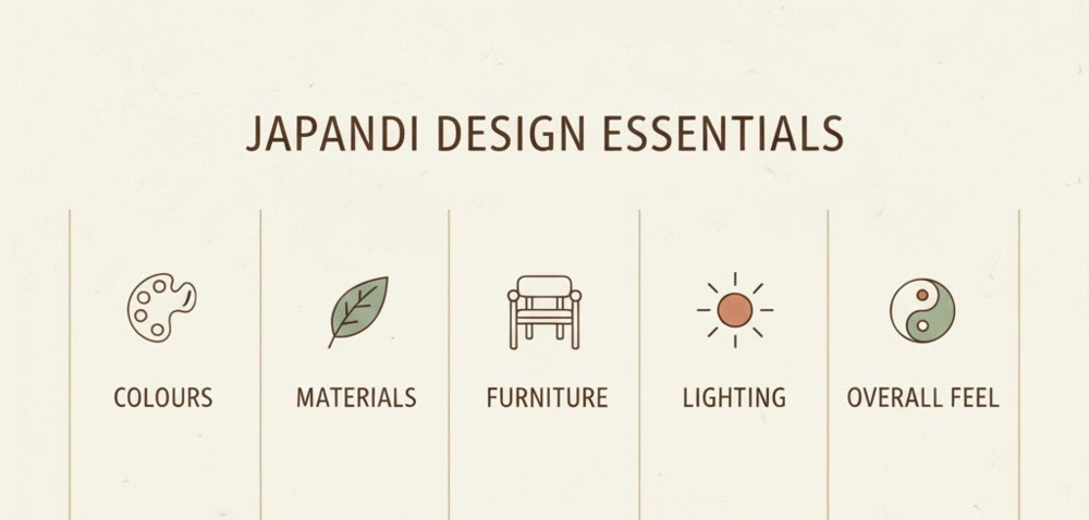 Japandi Key Design Elements