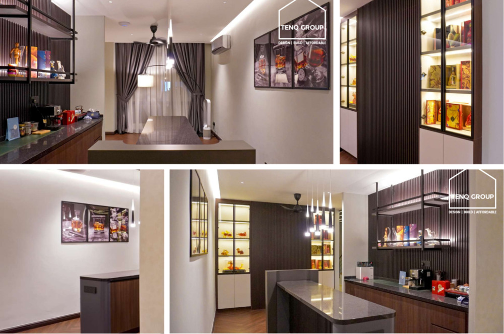 TenQ structured dry kitchen design